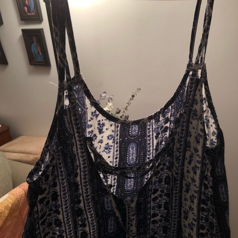 Patterned Summer Dress - Picture 2 of 2